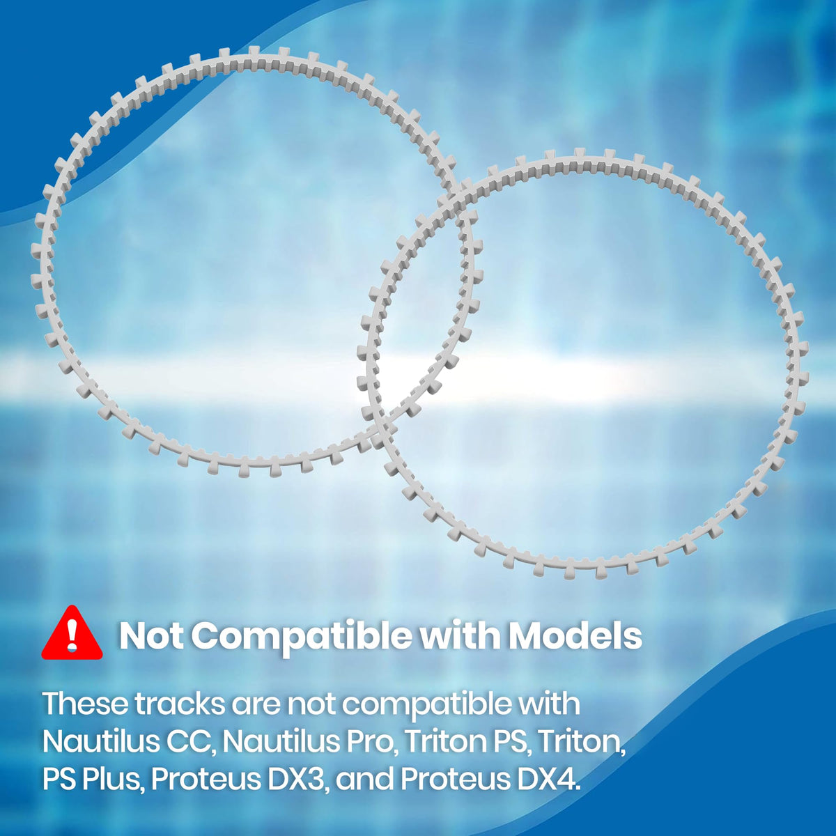 Calvana worn timing tracks indicate wear and may benefit from paired replacements.
