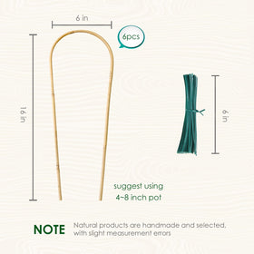 Cambaverd 6-pack trellis with twist ties for easy setup.