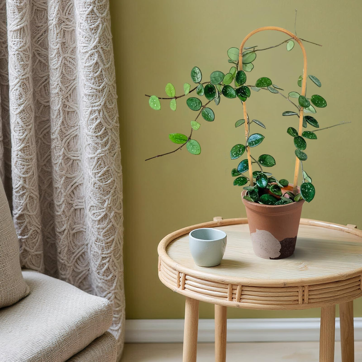 Cambaverd natural bamboo material adds warmth to indoor spaces.