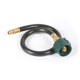 Camco 59843 20-inch pigtail hose connects RV regulator to propane tank for safe gas transfer