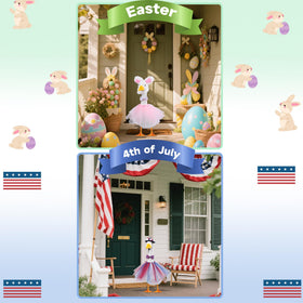 CAMDUCK 4th of july goose hat adds patriotic flair to outdoor spaces