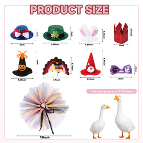 CAMDUCK st patricks day goose hat brings playful vibes to your lawn