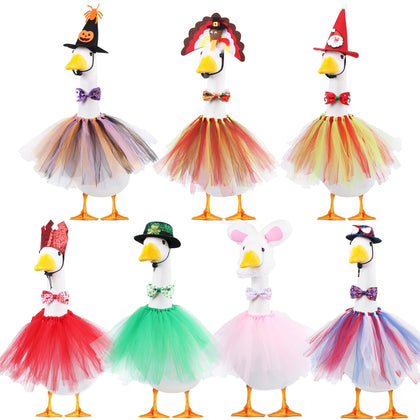 CAMDUCK valentines day goose hat enhances curb appeal with festive charm