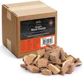 Camerons Apple Wood Chunks in a box provide mild, versatile smoke for poultry and pork
