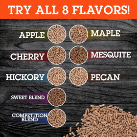 Camerons Hickory Maple Cherry Balance perfect for beef, pork, and poultry.