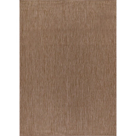 CAMILSON gray-tone 5x7 rug complements outdoor living spaces with stain resistance