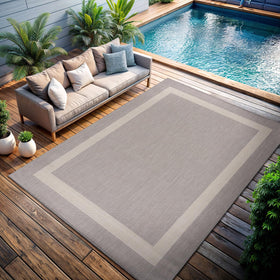 CAMILSON rug features UV protection to resist sun fading