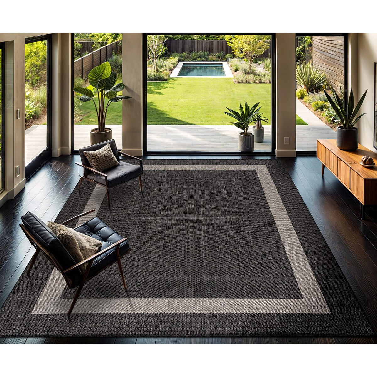 CAMILSON outdoor rug 8x10 Turkish-made quality for durable daily use.
