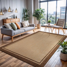 CAMILSON rug 9x12 patio-deck-setting adds texture to outdoor spaces.