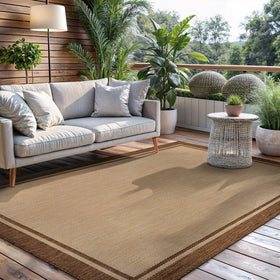 CAMILSON lightweight rug, easy to reposition for gatherings or everyday use