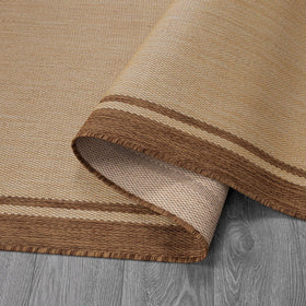 CAMILSON outdoor rug patio setup elevates outdoor living with easy-care design