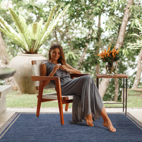 CAMILSON outdoor rug Turkey-made quality reflects craftsmanship.