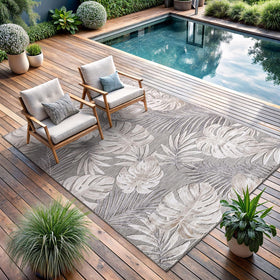 CAMILSON stain-resistant rug remains clean after spills due to easy-wipe surface.