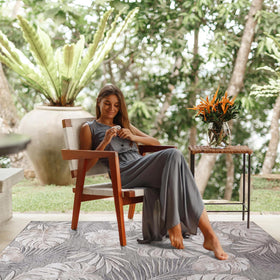 CAMILSON washable outdoor carpet can be hose-cleaned for quick maintenance.