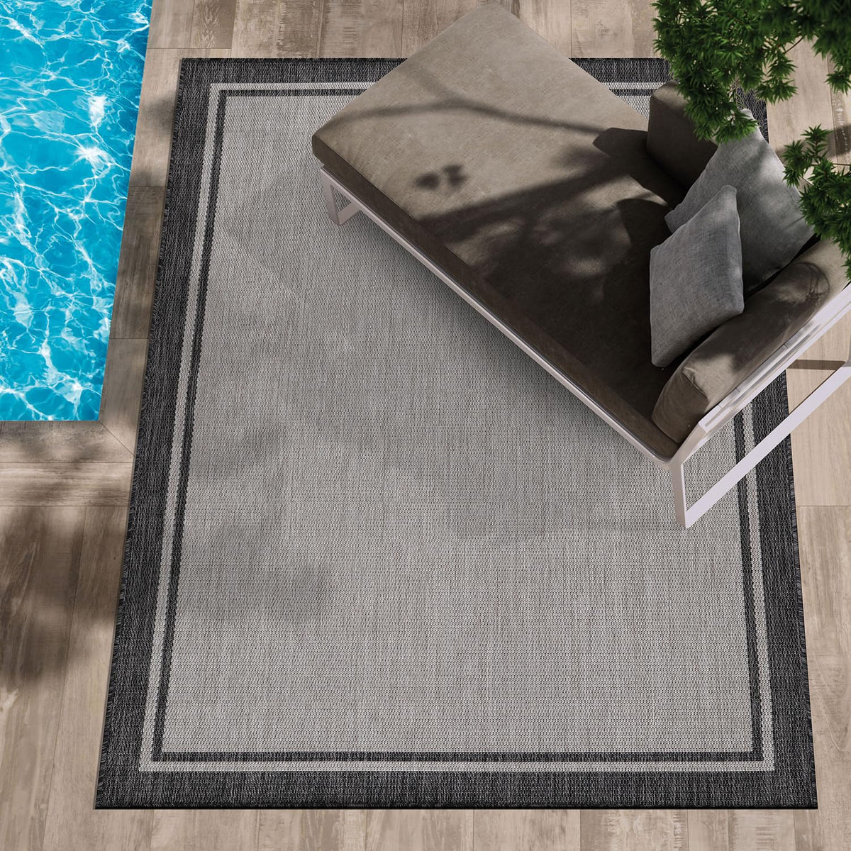 CAMILSON versatile indoor-outdoor mat suitable for many spaces