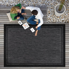 CAMILSON washable-outdoor-rug-9x12, hose-cleanable after outdoor gatherings.