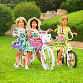 CAMIRUS 3-pack baskets bring cheerful color to picnics.
