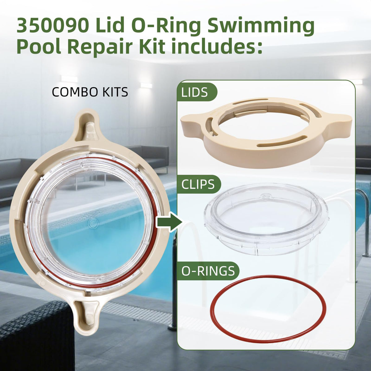 Camolikos sealing test image highlights airtight space formation after replacement.