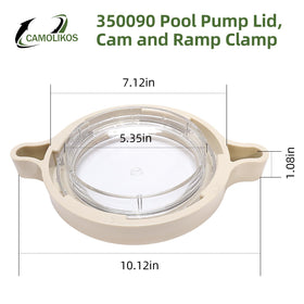 Camolikos 350090 O-ring and clips ready for install.