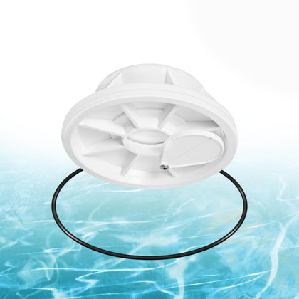 Camoo 08650-0079 skimmer valve close-up with durable O-ring seal.