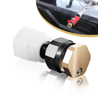 Camoo BN2BP125FWX-CS brass nozzle close-up for precise, durable spray.
