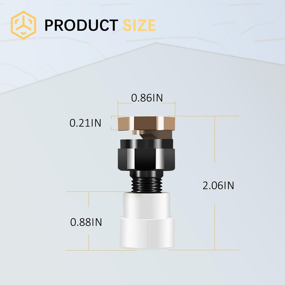 Camoo BN2BP125FWX-CS easy-installation guide for quick nozzle replacement.