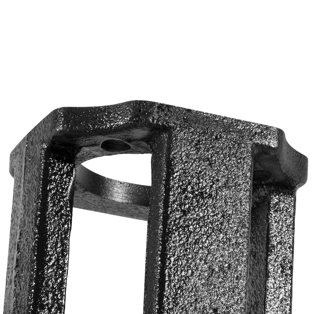 Camoo log-splitter-bracket-dimension-specs image outlines engine and pump clearance specs.