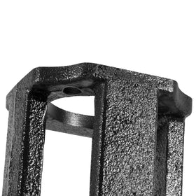 Camoo log-splitter-bracket-dimension-specs image outlines engine and pump clearance specs.