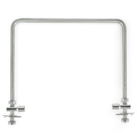 Camotokiit rectangular U-bolt kit with M157573 hardware for secure mower mounting