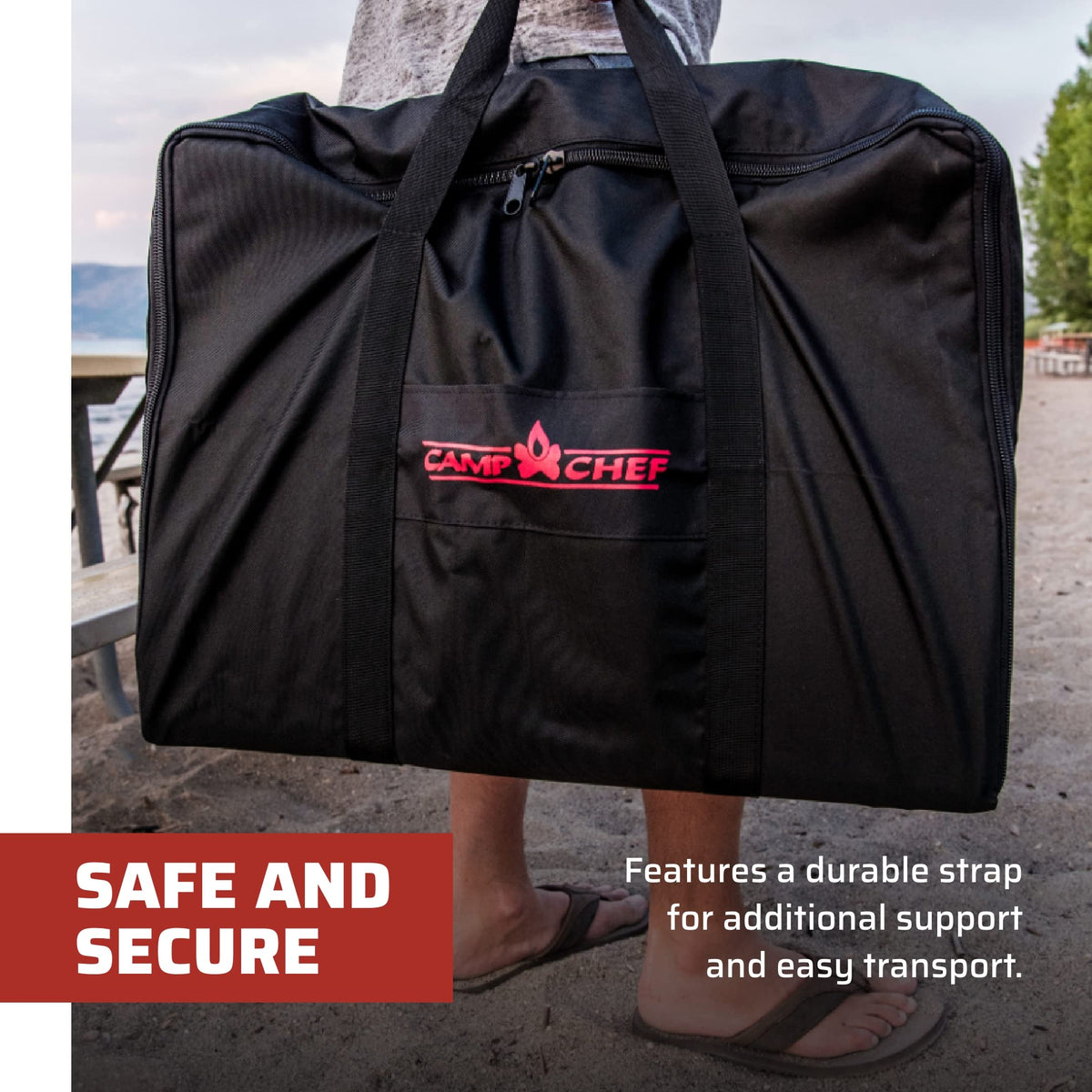 Camp Chef carry bag dimensions help plan gear fit