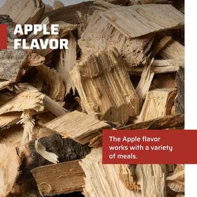 Camp Chef Applewood chips deliver clean burn for steady backyard smoke