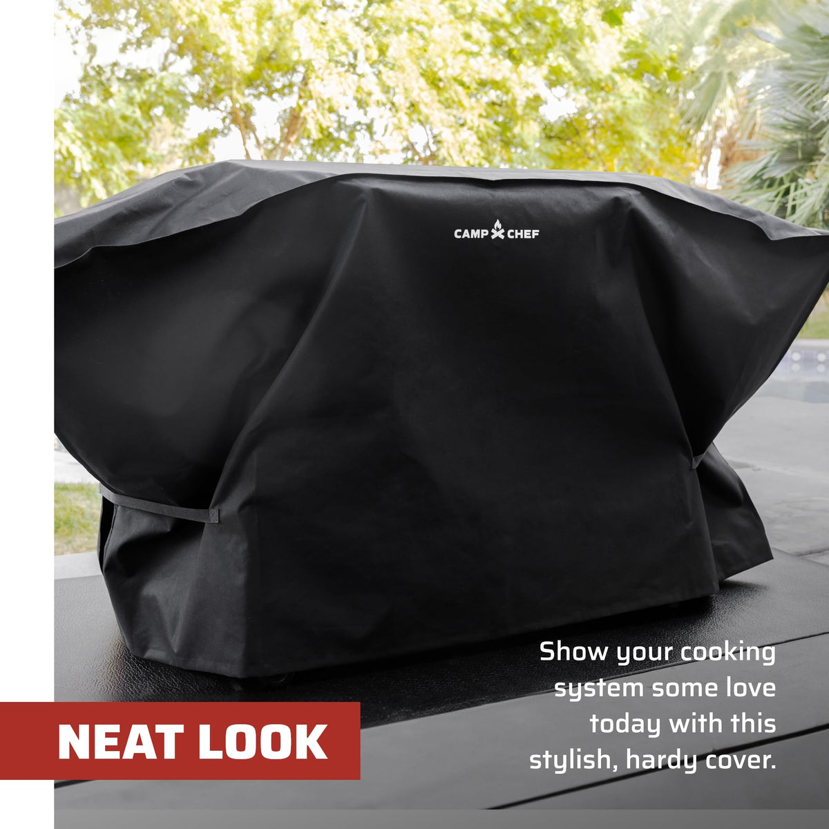 Camp Chef Gridiron 36 patio cover ideal for outdoor use on decks and patios