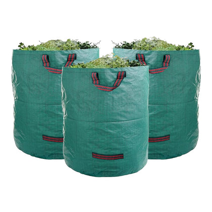 Campfire 3-pack 72-gallon garden bags with handles, ready for heavy yard waste.