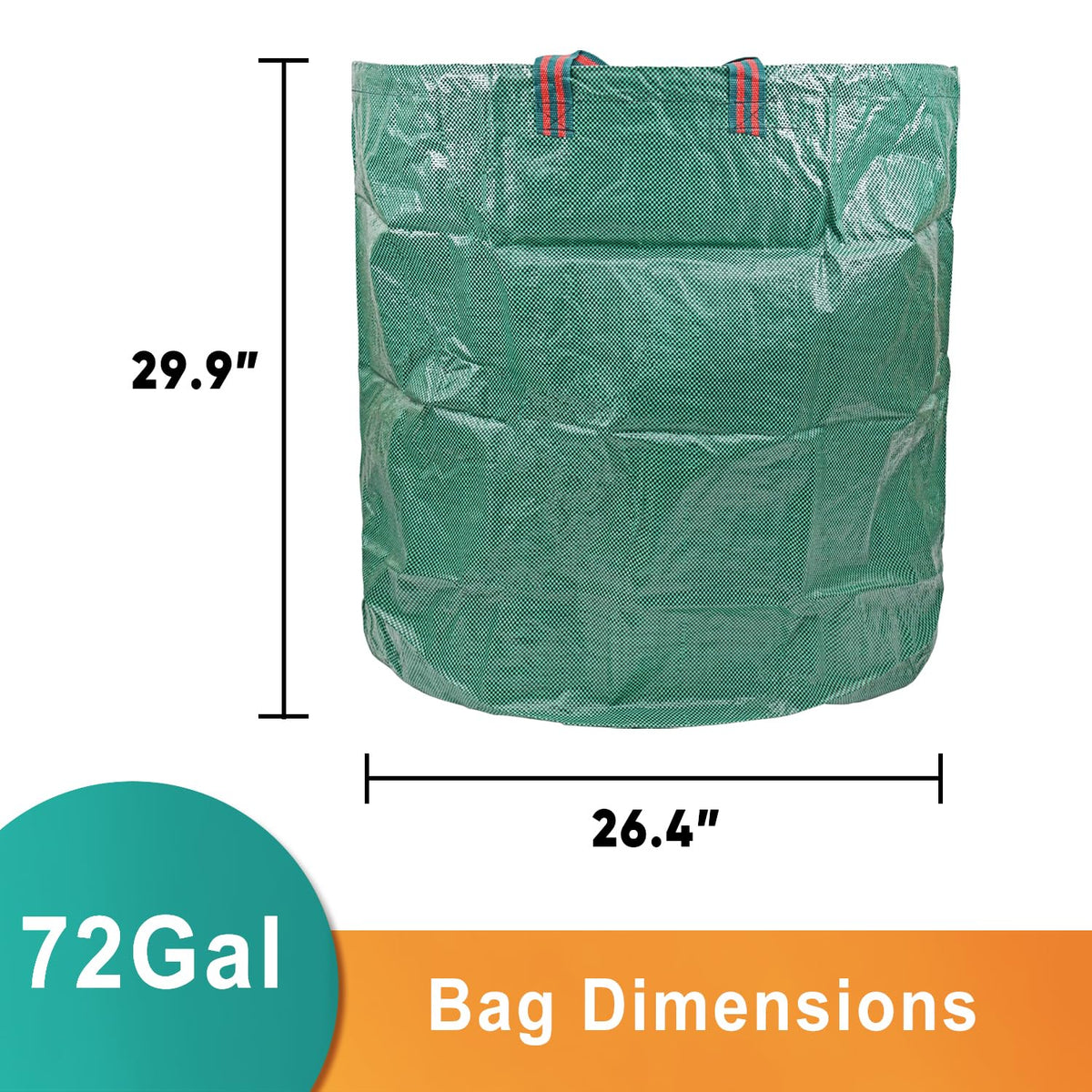 Campfire heavy-duty leaf bags with water-repellent coating for wet or dry leaves.