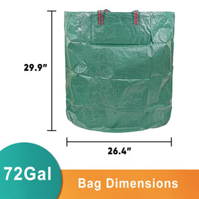 Campfire heavy-duty leaf bags with water-repellent coating for wet or dry leaves.