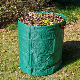 Campfire reusable garden bags fold flat for neat storage when not in use.