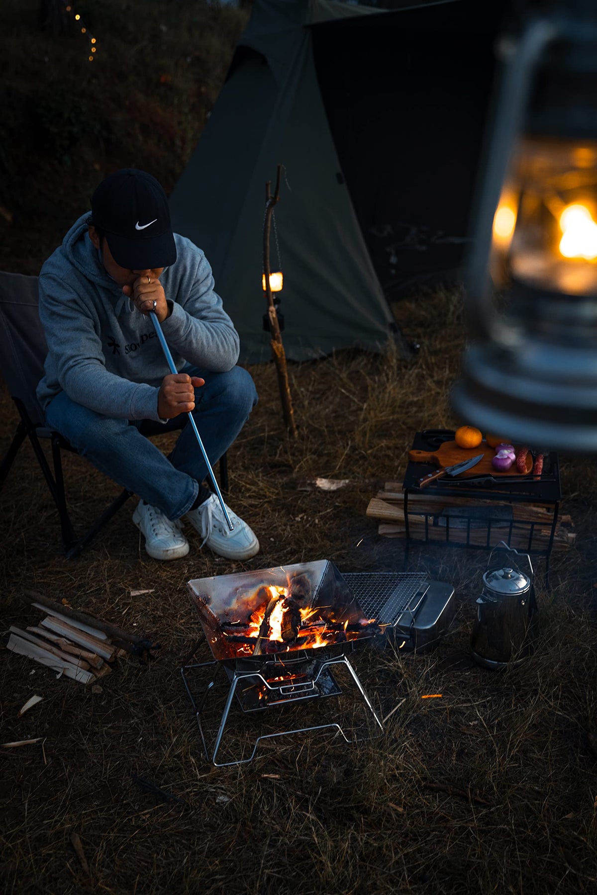 Camping Moon MT-2 carry-bag included keeps components organized