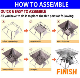 Camping Moon MT-2 efficient wood-burning airflow reduces smoke
