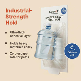 Campior long-lasting adhesive lasts up to a year under normal conditions.