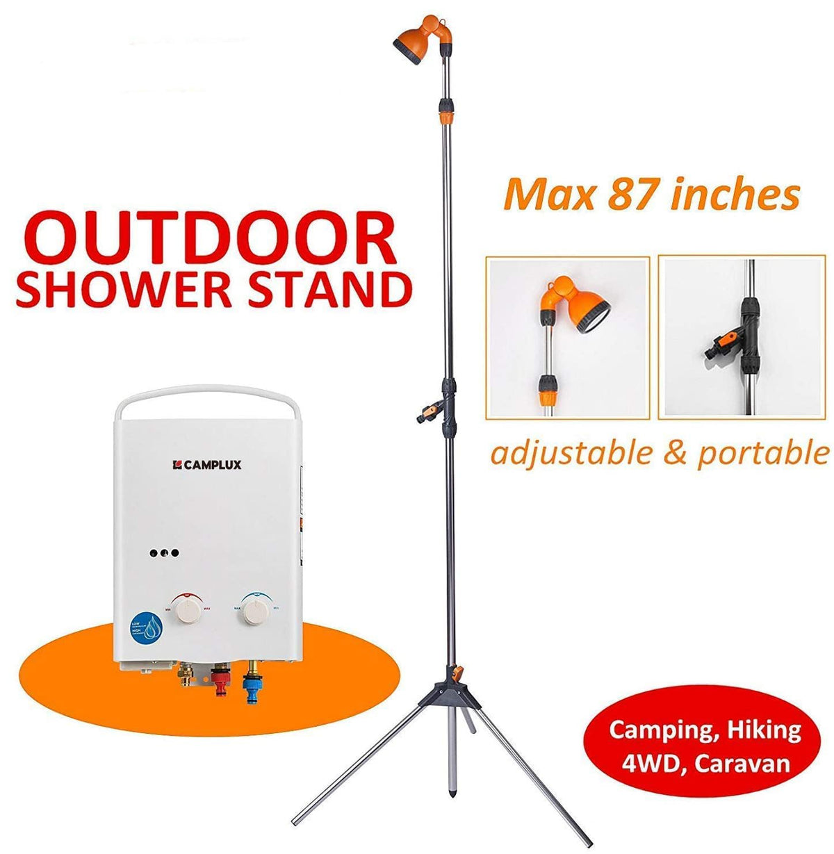 CAMPLUX weather resistant materials suited for coastal environments