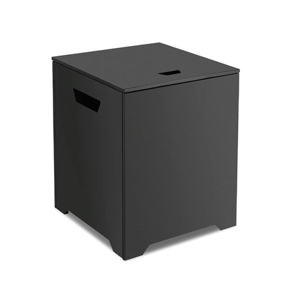CAMPLUX tank cover table assembly view showing simple setup.