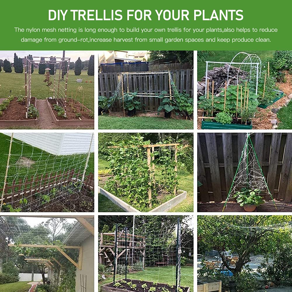 CANAGROW trellis netting installs quickly, saving space and expanding vertical growing options.