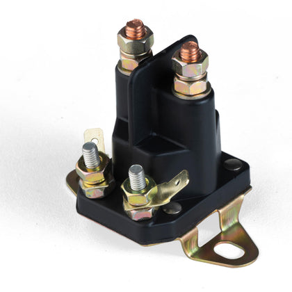 Canamax 117-1197 starter solenoid close-up showing precise electrical contacts for reliable starts.
