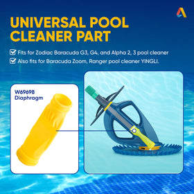 Canamax alpha-2-3 compatibility for Baracuda pool cleaners and easy replacements
