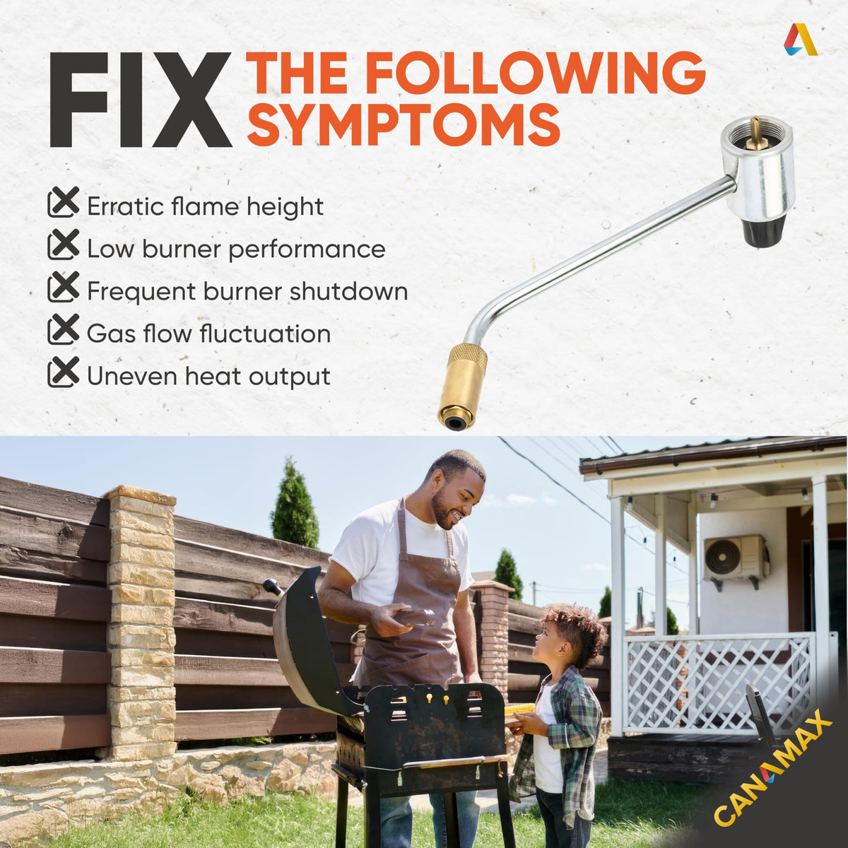 Tool-free installation lets you replace old regulators in minutes.