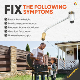 Tool-free installation lets you replace old regulators in minutes.