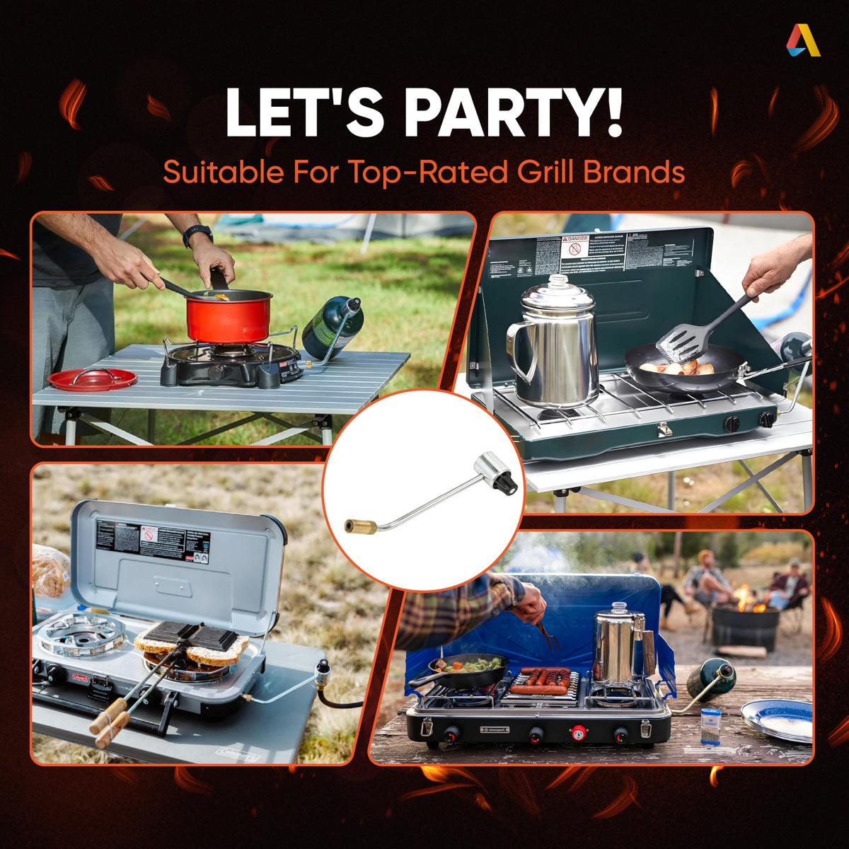 Weather-resistant regulator for outdoor use with durable build.