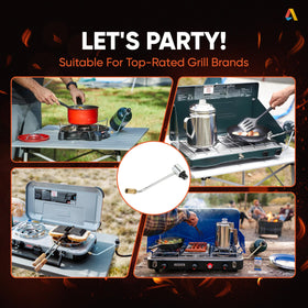 Weather-resistant regulator for outdoor use with durable build.