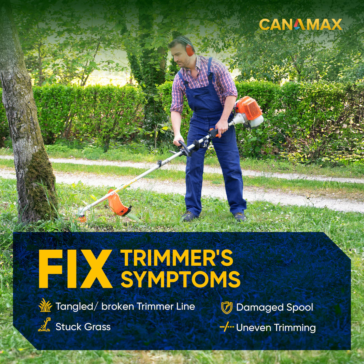 Canamax premium ABS plastic build improves durability for long-term use.