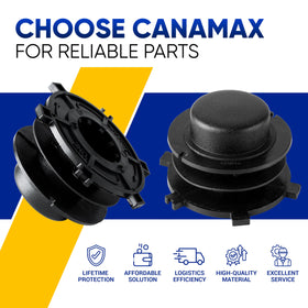 Canamax replacement parts ensure a dependable trimming setup.